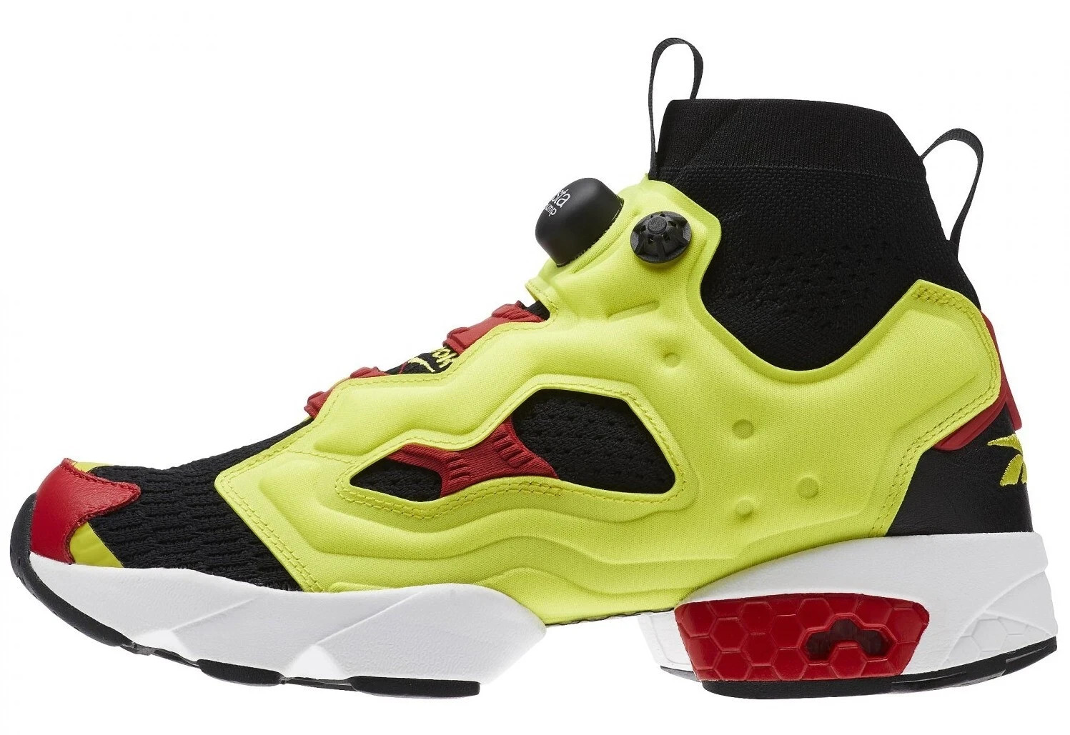 Reebok Instapump Fury OG Ultraknit Black Hyper Green BS6367 Men’s US5-14 NEW