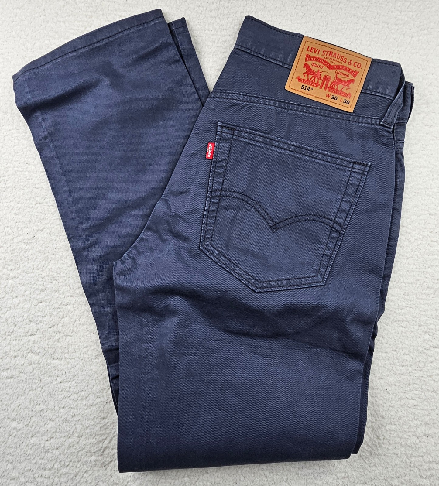 Levis 514 Straight Jeans Blue Stretch Sits Below Waist CHOOSE YOUR SIZE