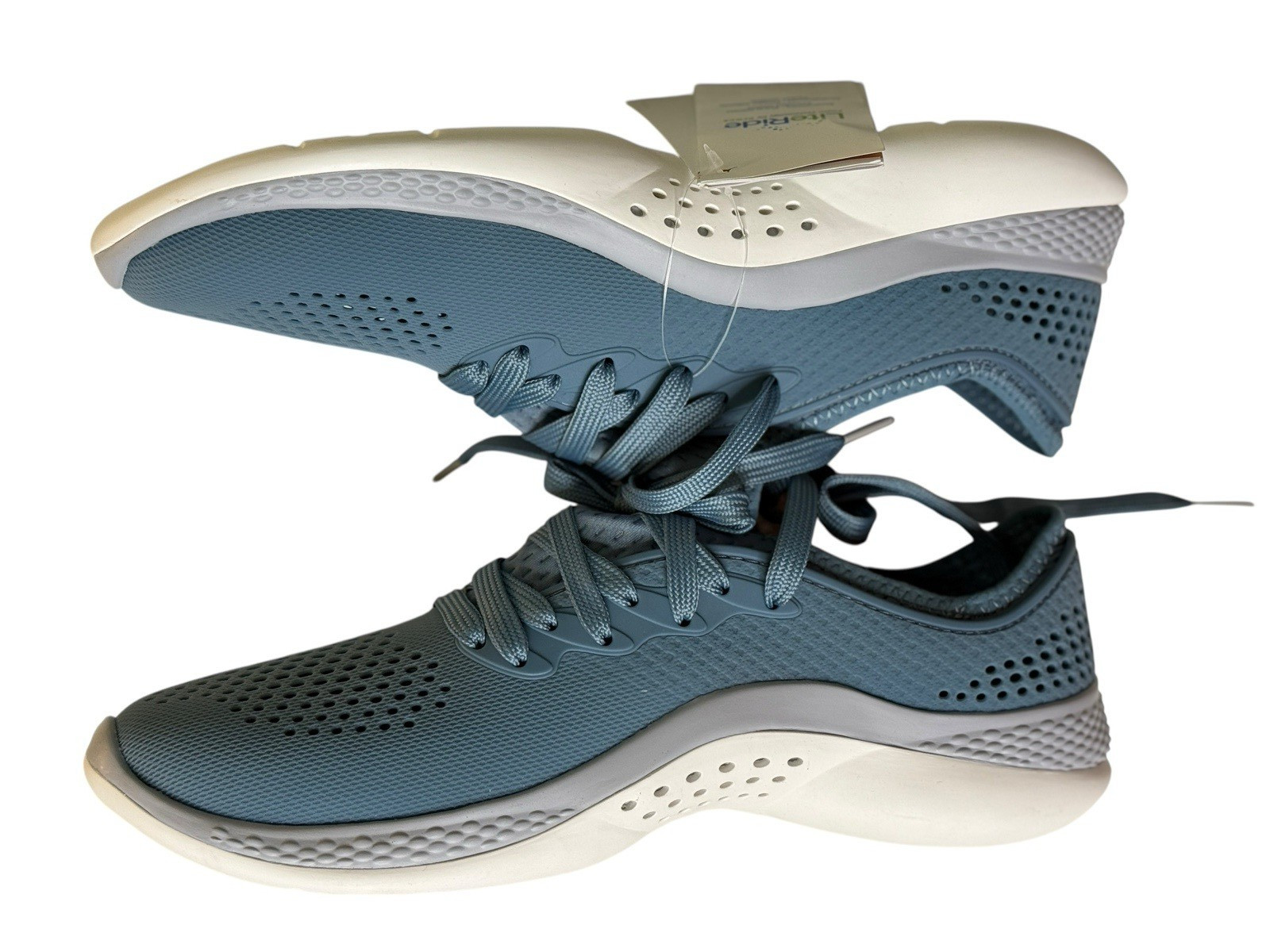 Crocs Men’s LiteRide 360 Pacer Sneakers Blue Steel Gray Size Mens 8