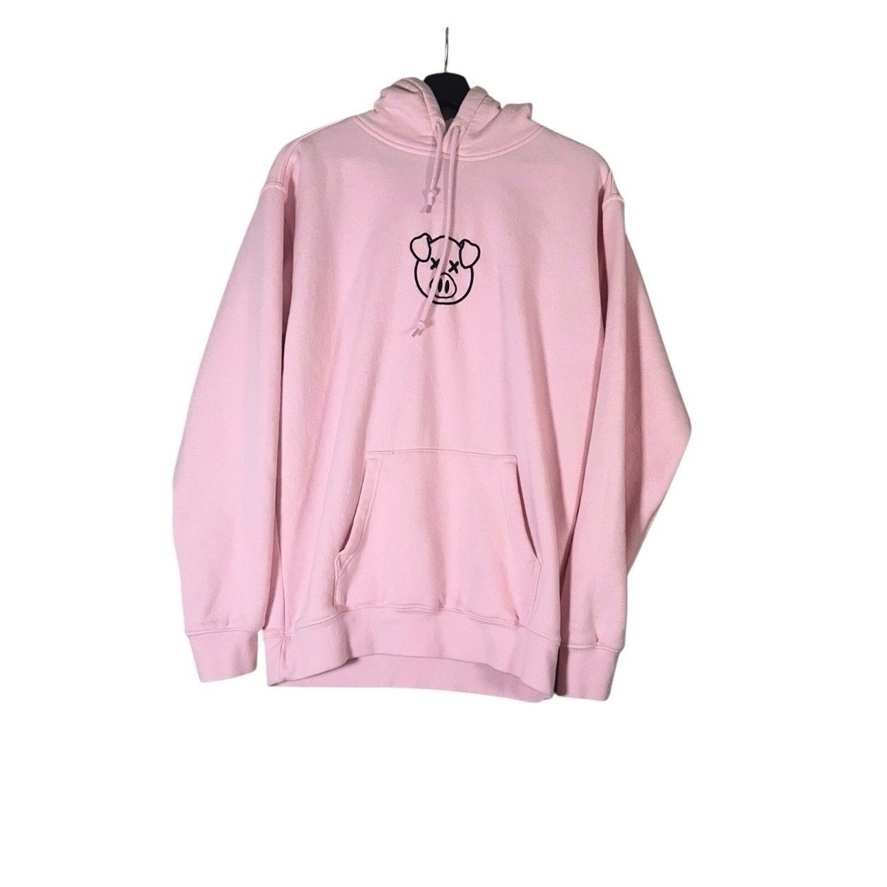 Shane Dawson Pig Hoodie Pink Embroider Killer Merch Jeffree Star Sz M Christmas
