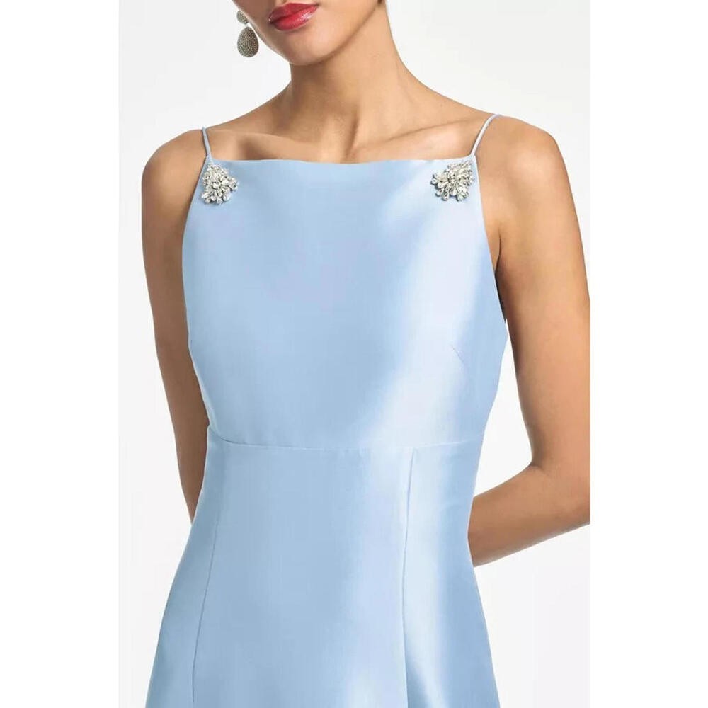 NEW, SACHIN & BABI Pryce Gown in Glacial Blue Size 12 #LD285