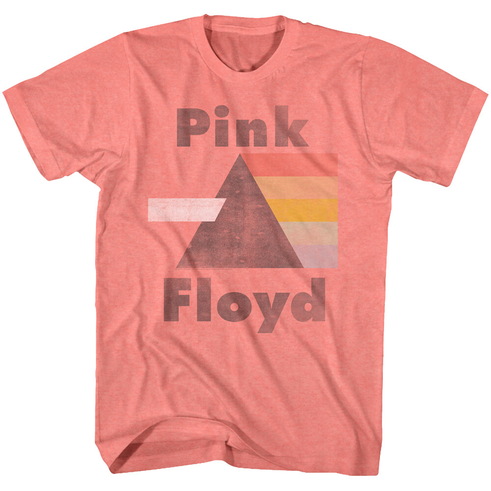 Pink Floyd Faded DSOTM Prism Men’s T Shirt Dark Side Album Rock Band Music Live