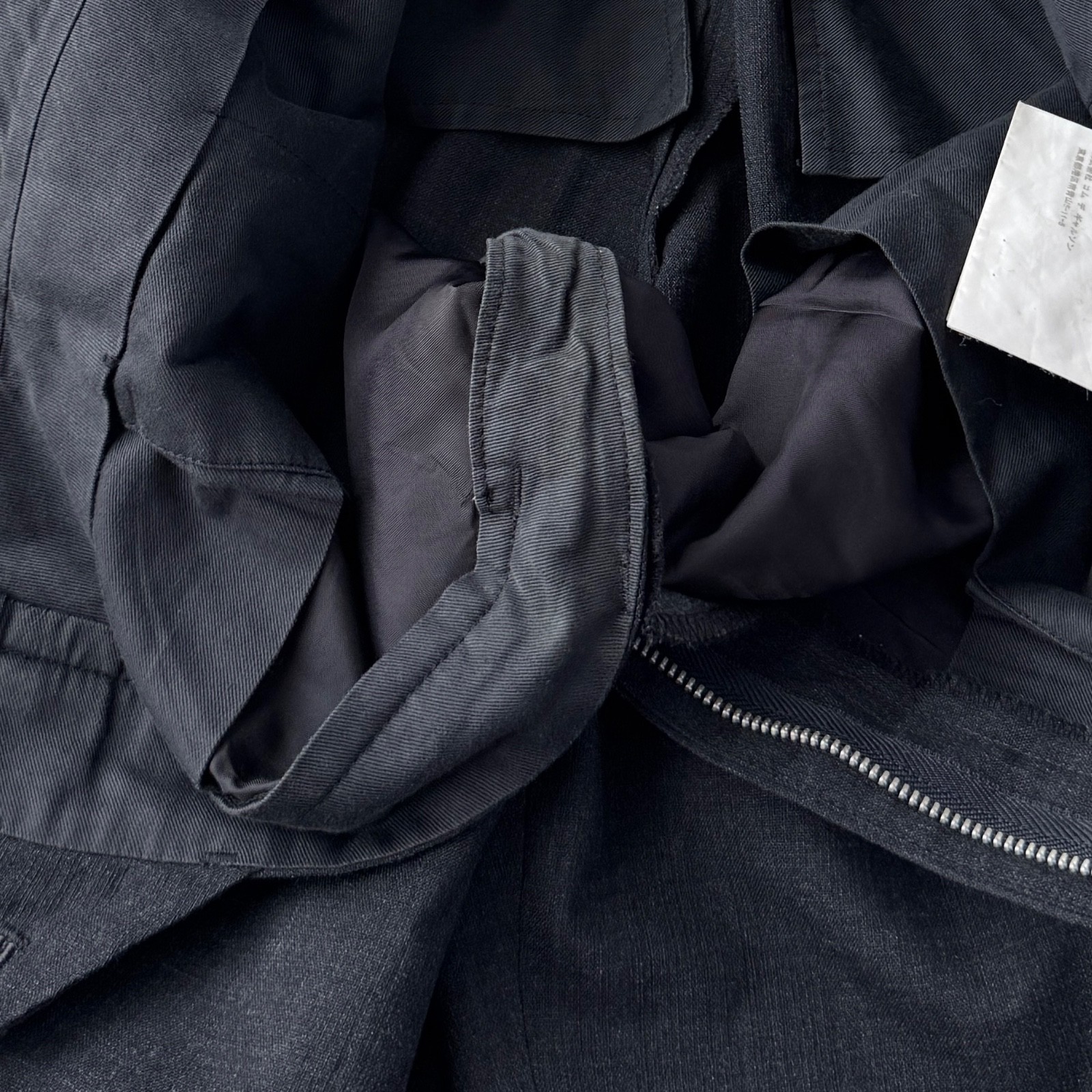 COMME des GARCONS HOMME AD2001 Tanaka Homme Wool Suit Set Up Size M