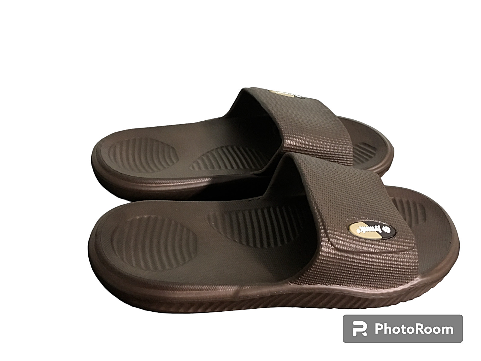 2023 MENS MEMORY FOAM Slide Sandals Indoor Outdoor House Shoe Pool Shower Strong