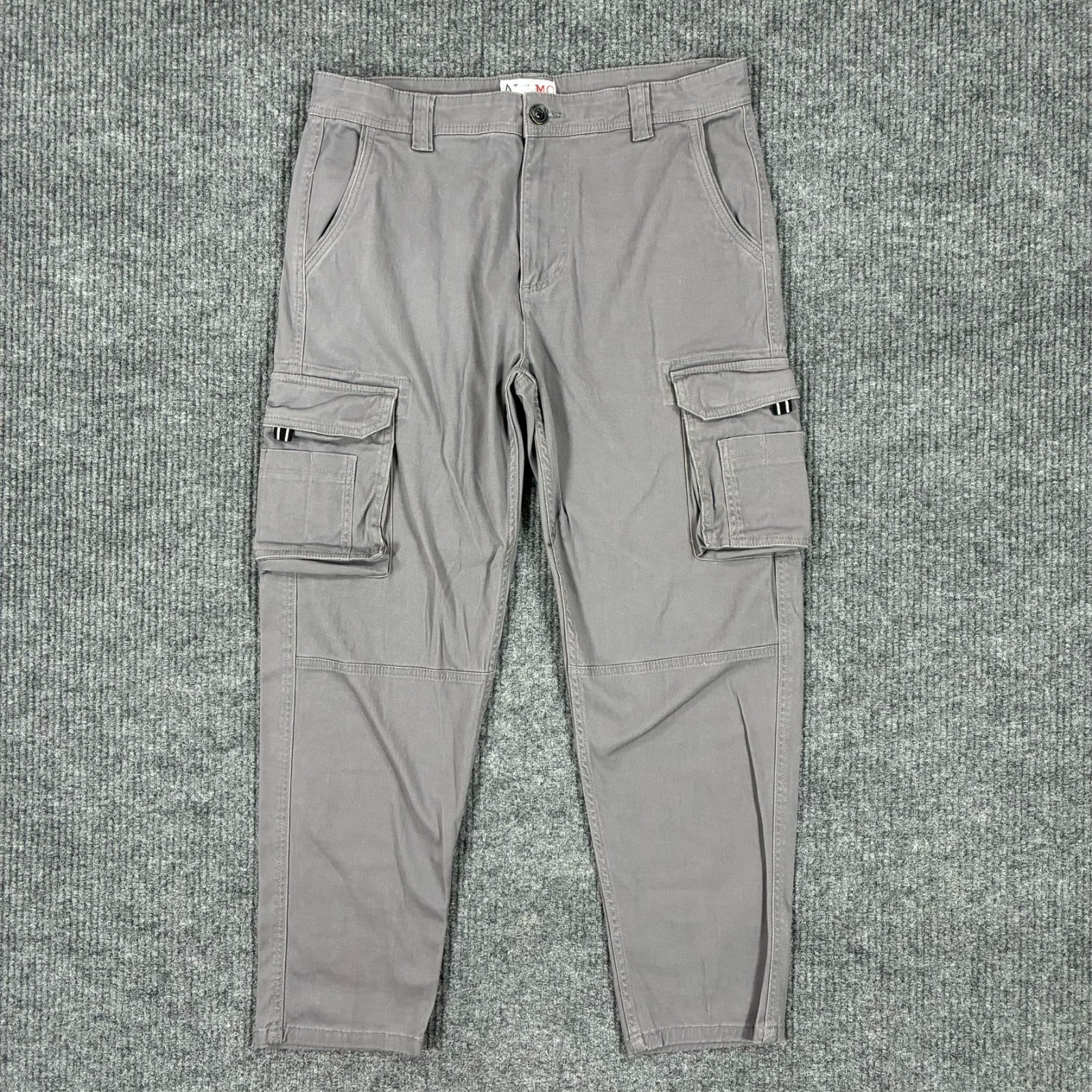 ALAMO Apparels Cargo Pants Mens 34×30 Gray Utility Tactical Workwear Stretch