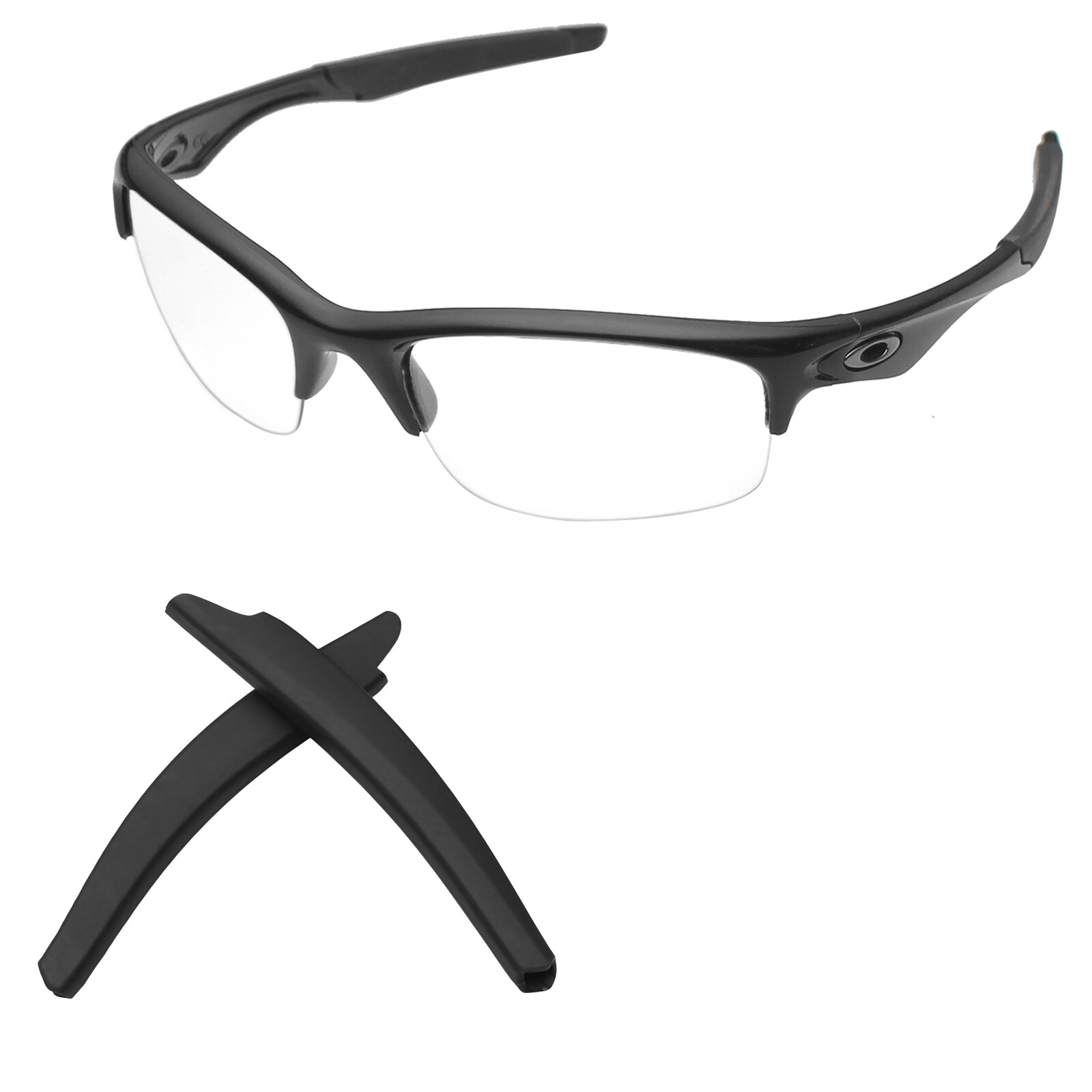EYAR Silicon Rubber Kit Replacement Ear Socks for-Oakley Bottle Rocket OO9164