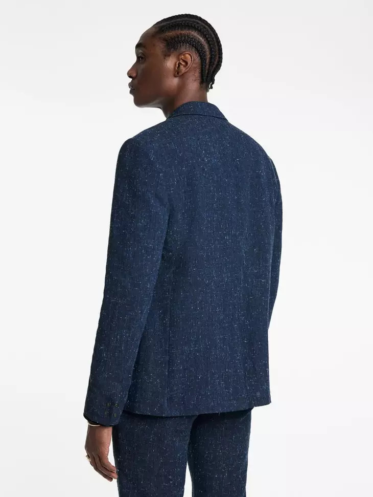 $1498 NWT New John Varvatos Lynn Hook and Bar Blazer Jacket EU58X US48X *Defect*