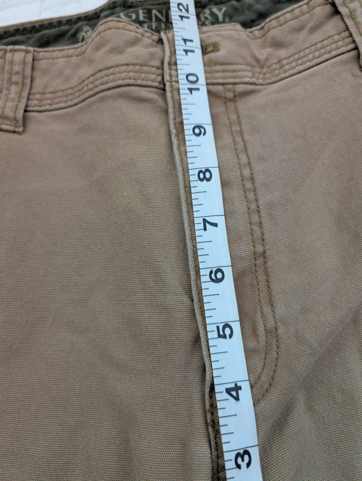 Legendary Outfitters Men’s Canvas Pants 38X32 Brown Stretch Workwear Hunting