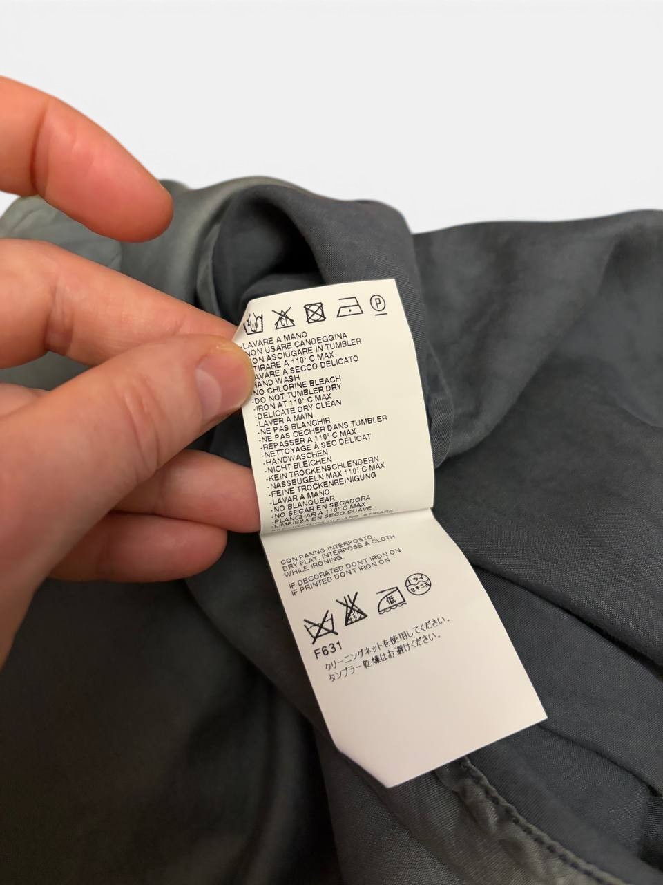 MM6 Margiela Cotton Silk Satin Midi Dress Sleeveless Gray IT 46 Made Italy