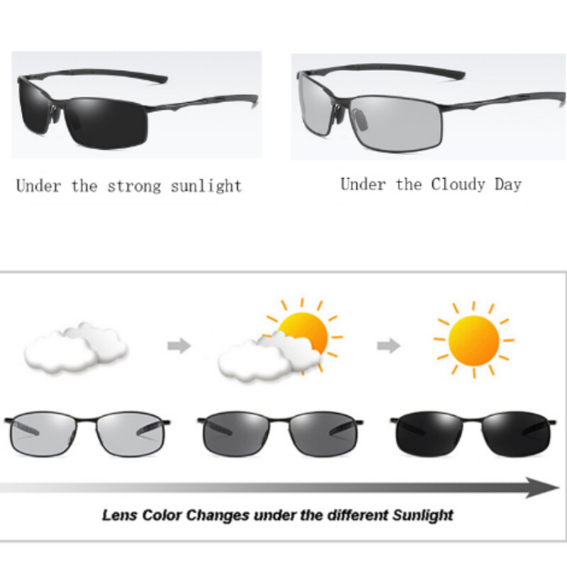Mens Polarized sunglasses UV400 Pilot Sport Glasses Driving Eyewear With Case US