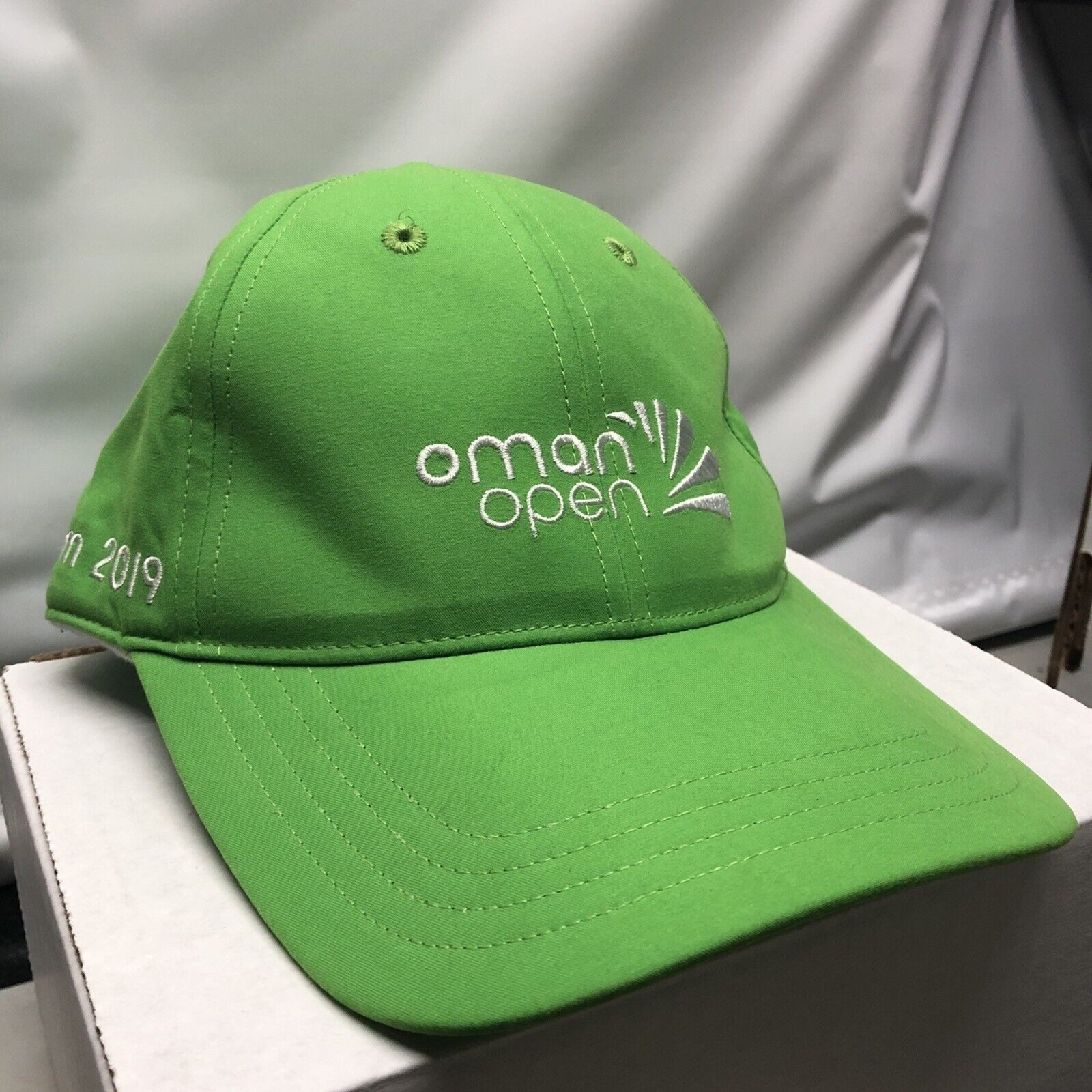 Fenix Oman Open 2019 Golf Tournament Hat Cap Green Embroidered ProAm Strapback