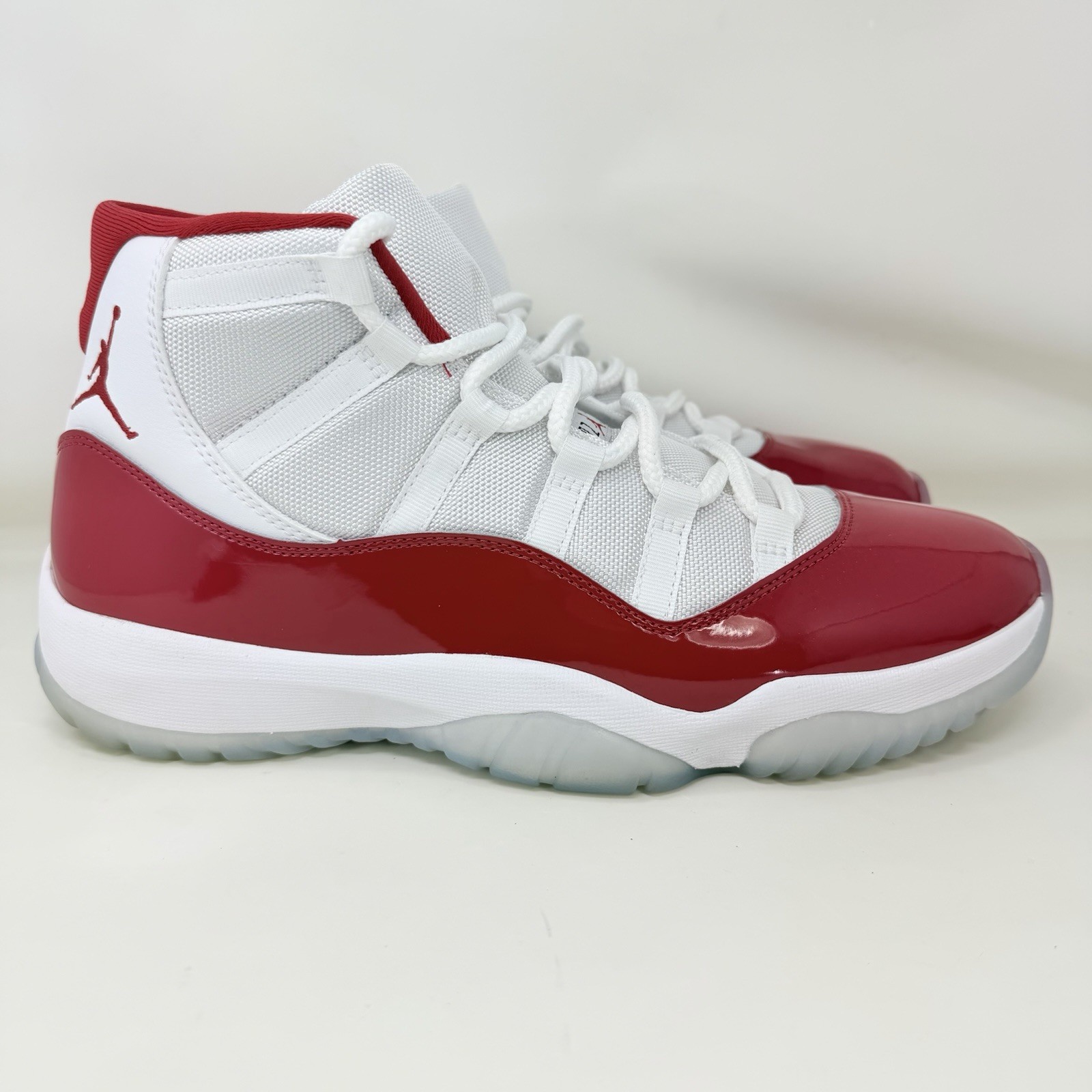 Nike Air Jordan 11 Cherry Retro Shoes Red White 2022 Men’s Size 11.5