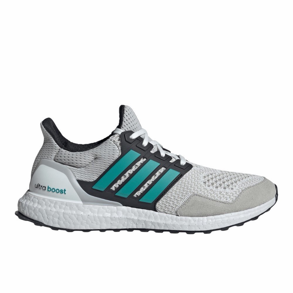 Adidas UltraBoost 1.0 Running Shoes Mens Size 9 White Pure Teal JQ0823 New