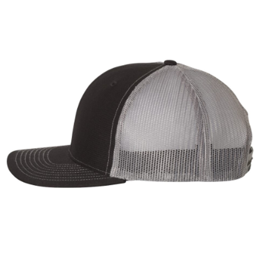 Peterbilt Trucker Hat Black/Charcoal Richardson 112 Snap Back Premium Hat