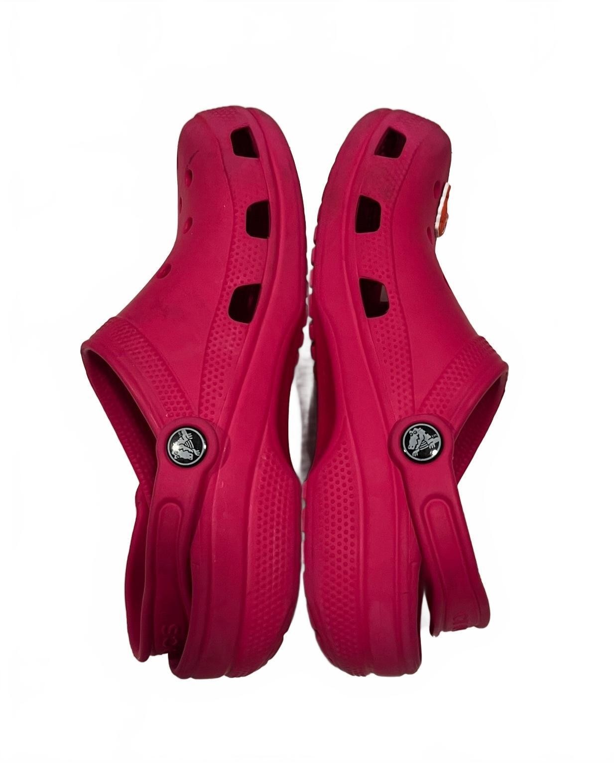 Crocs Classic Clogs Pink M4 W6 Unisex Slip On Comfort Casual Shoes MADE IN ITALY