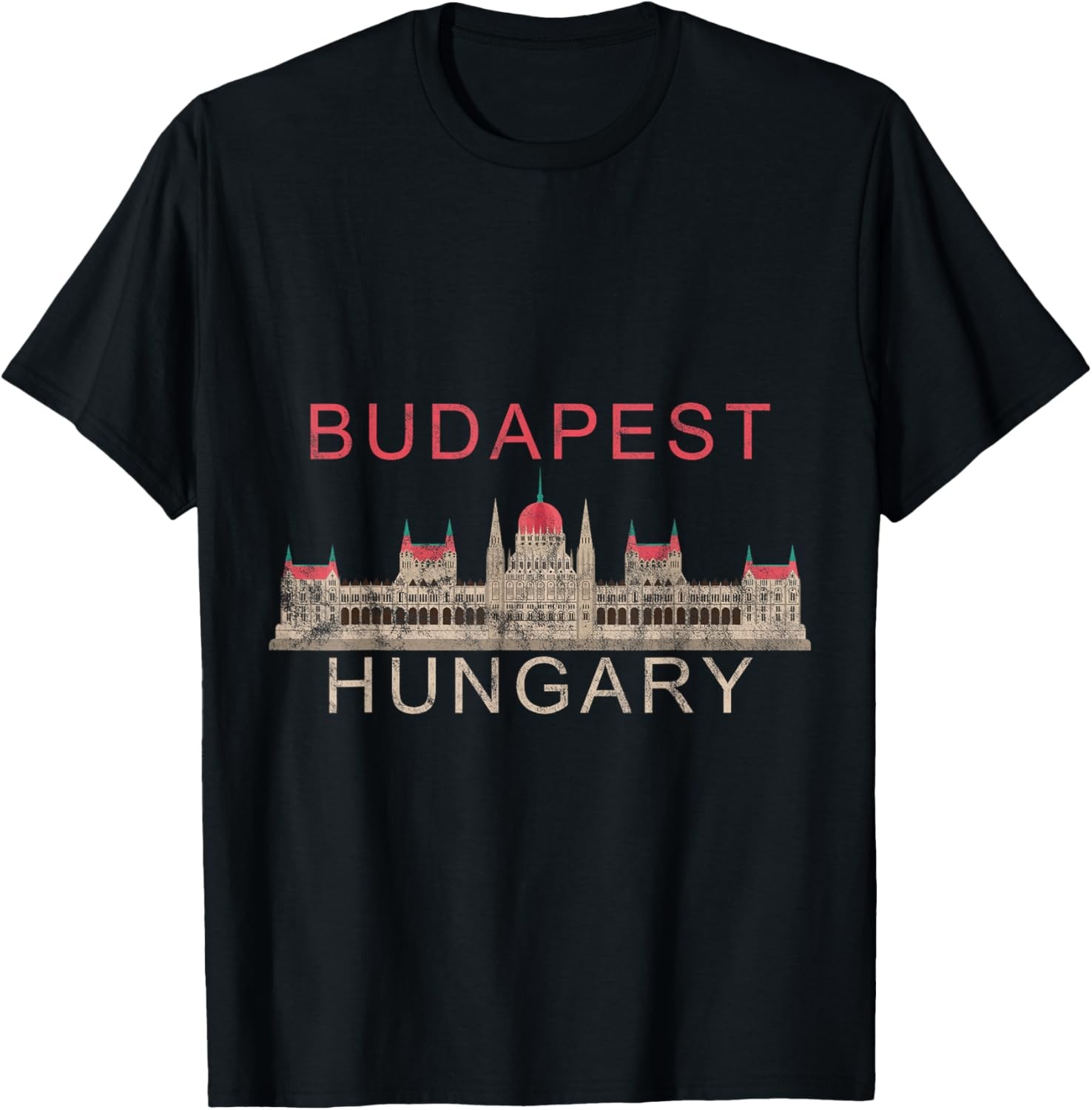 Budapest Hungary Europe Travel Novelty T-Shirt
