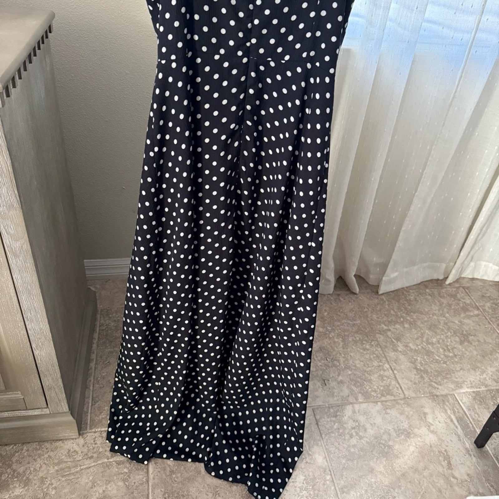 Sugarlips Monochrome Polka Dot Dress