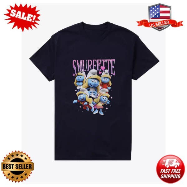 The Smurfs Smurfette Collage T-Shirt