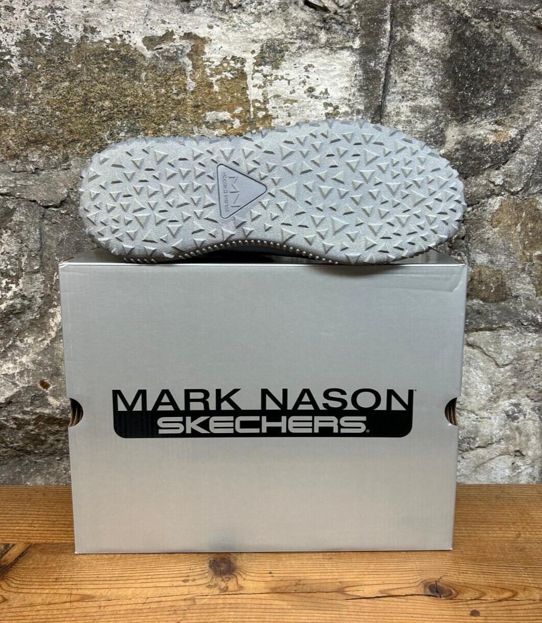 Skechers Mark Nason: Revo – Tivity 210866 Mens Gray New In Box