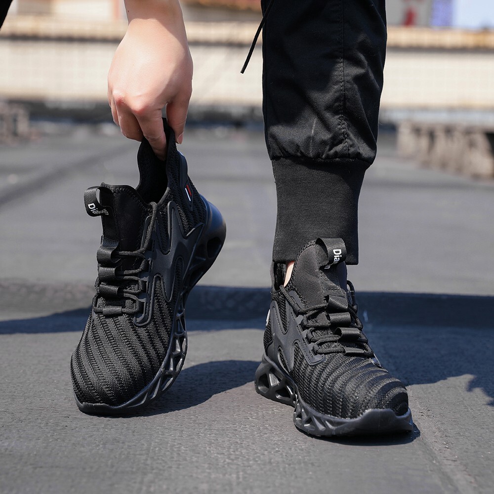 Safety Shoes Men Work Sneakers Indestructible Protective Boots Steel Toe Shoes