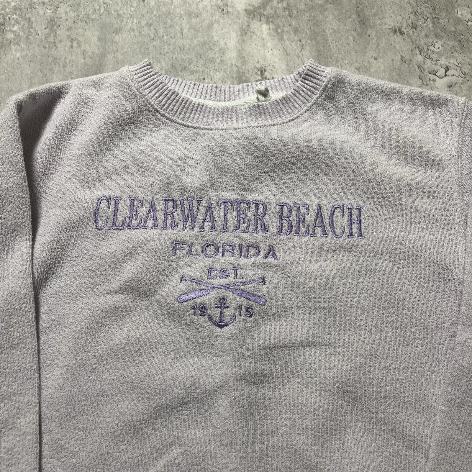 Camstone Usa Clearwater Beach Florida Purple Size Medium Womens Strecth