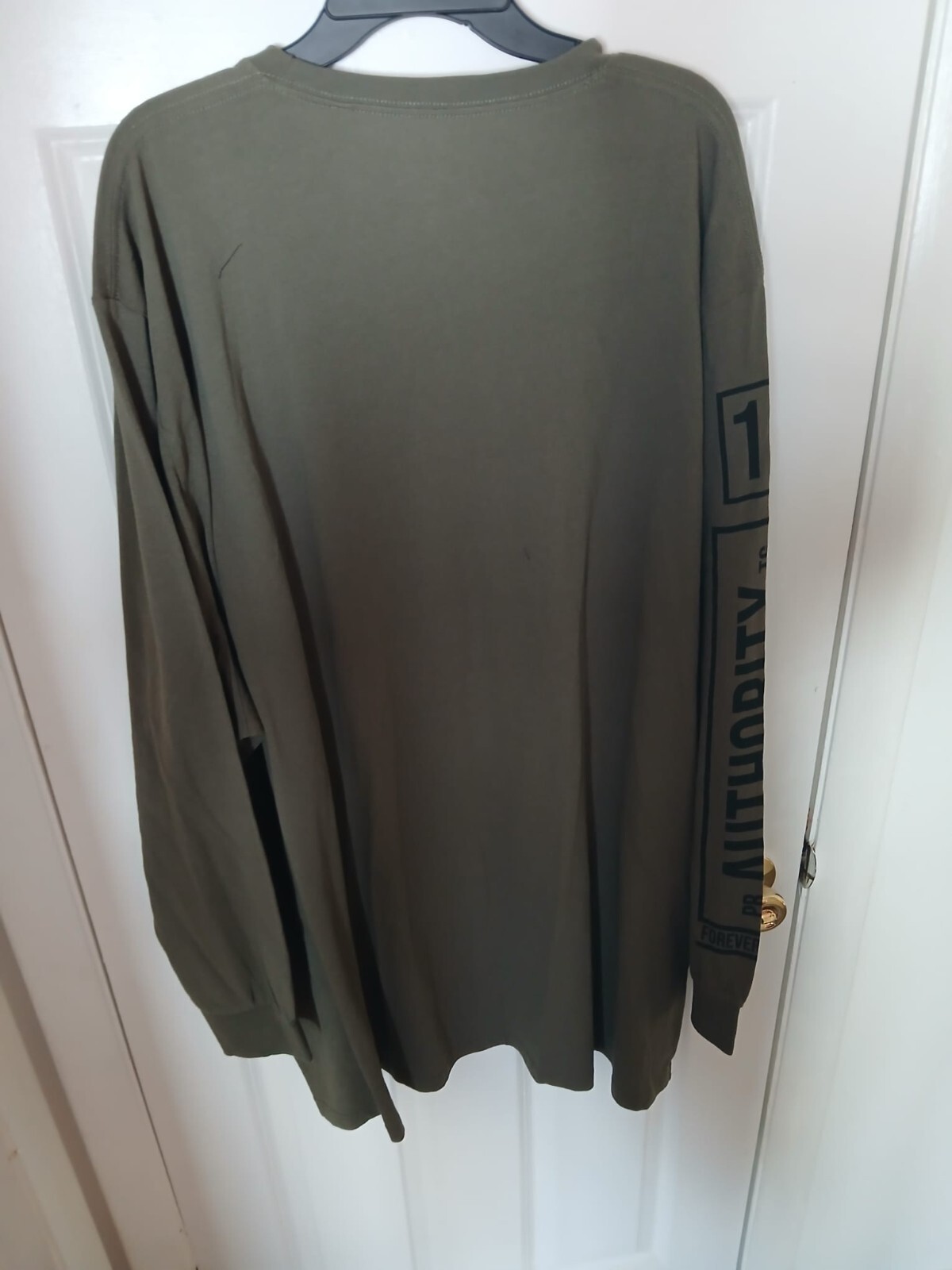 Johnny Bigg Graphic Print Long Sleeve Top Khaki J201LT200.KHA Size 8XL N133