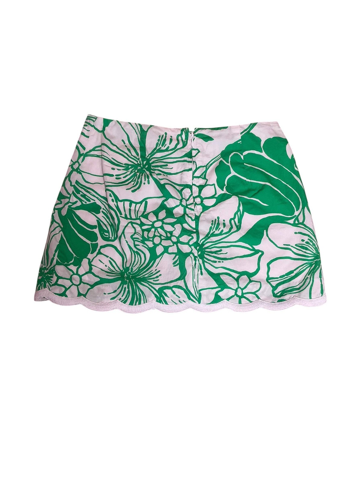 Lilly Pulitzer Michelina Mini Skort Spearmint Oversized Kiss My Tulips – Size 00
