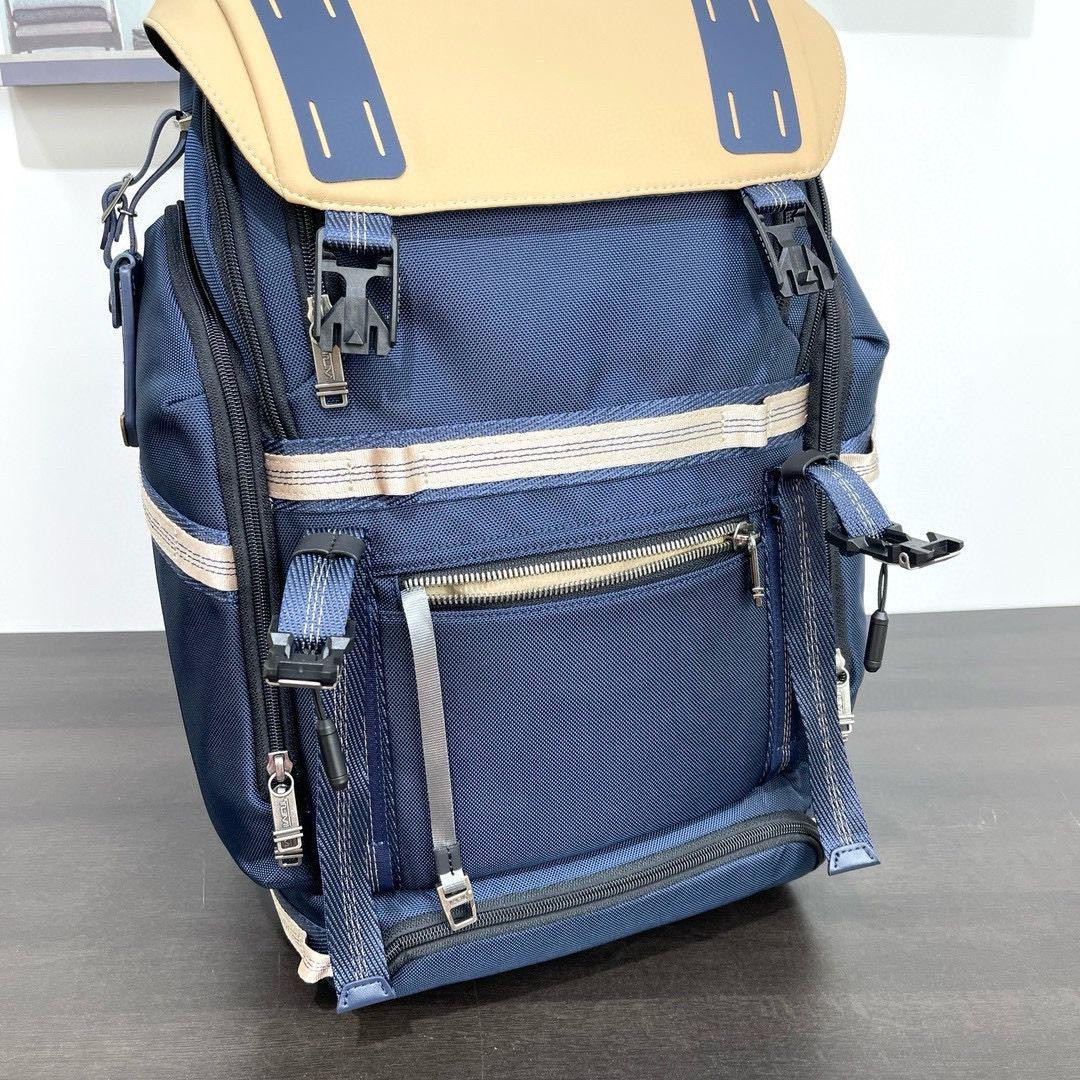 Tumi Alpha Bravo Expedition Flap Backpack Navy 232719