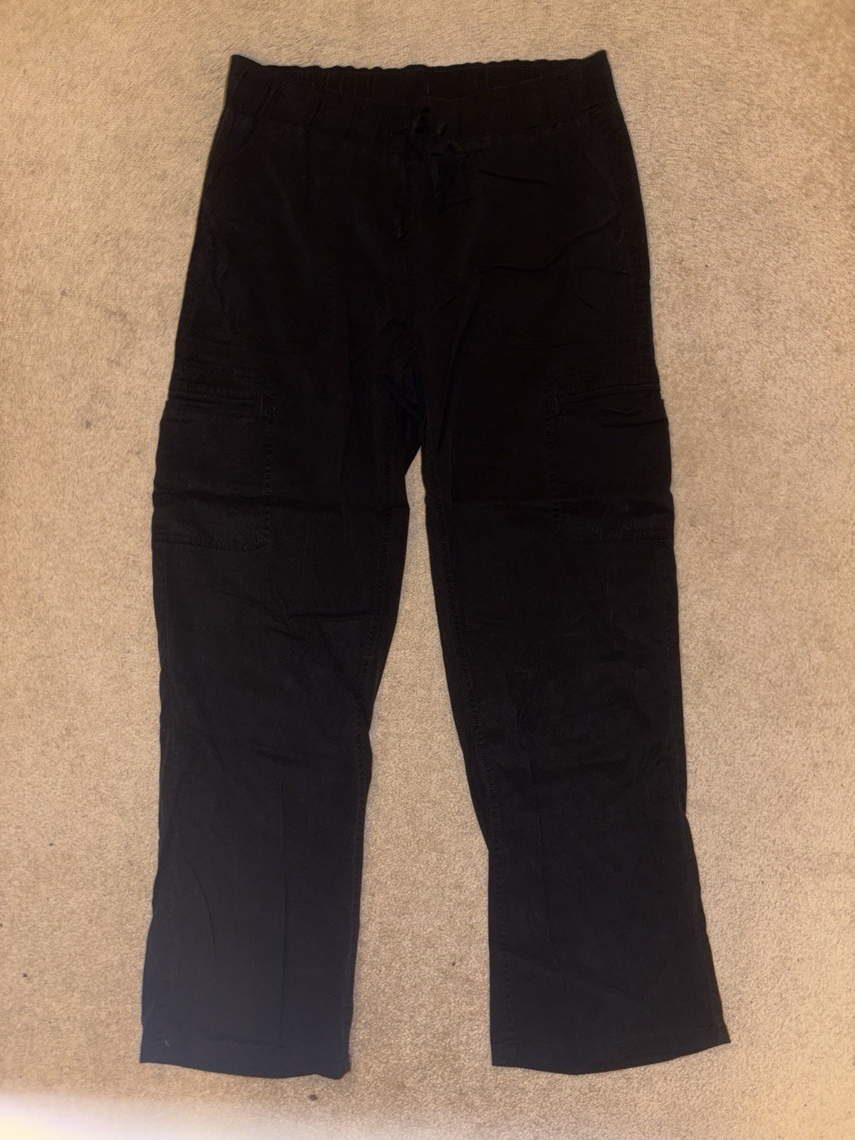 Buffalo David Bitton Women’s Black Solid Pants Regular Size M