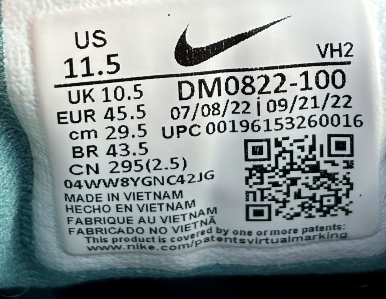 Nike Juniper Trail 2 NN Mens Size 11.5 US Sanddrift Obsidian Beige FREE shipping
