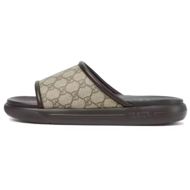 Gucci Pursuit Supreme Slide ‘Beige Ebony’ 816356 96GI0 9744