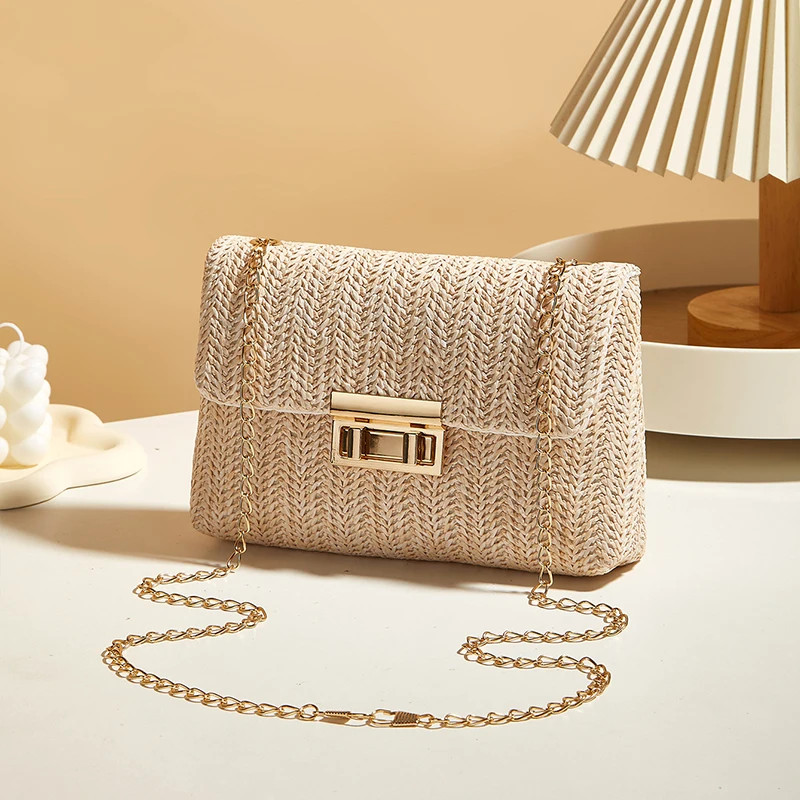 Crossbody Bag for Women Chain Strap Banquet Stylish Accessory Shoulder Bag for D