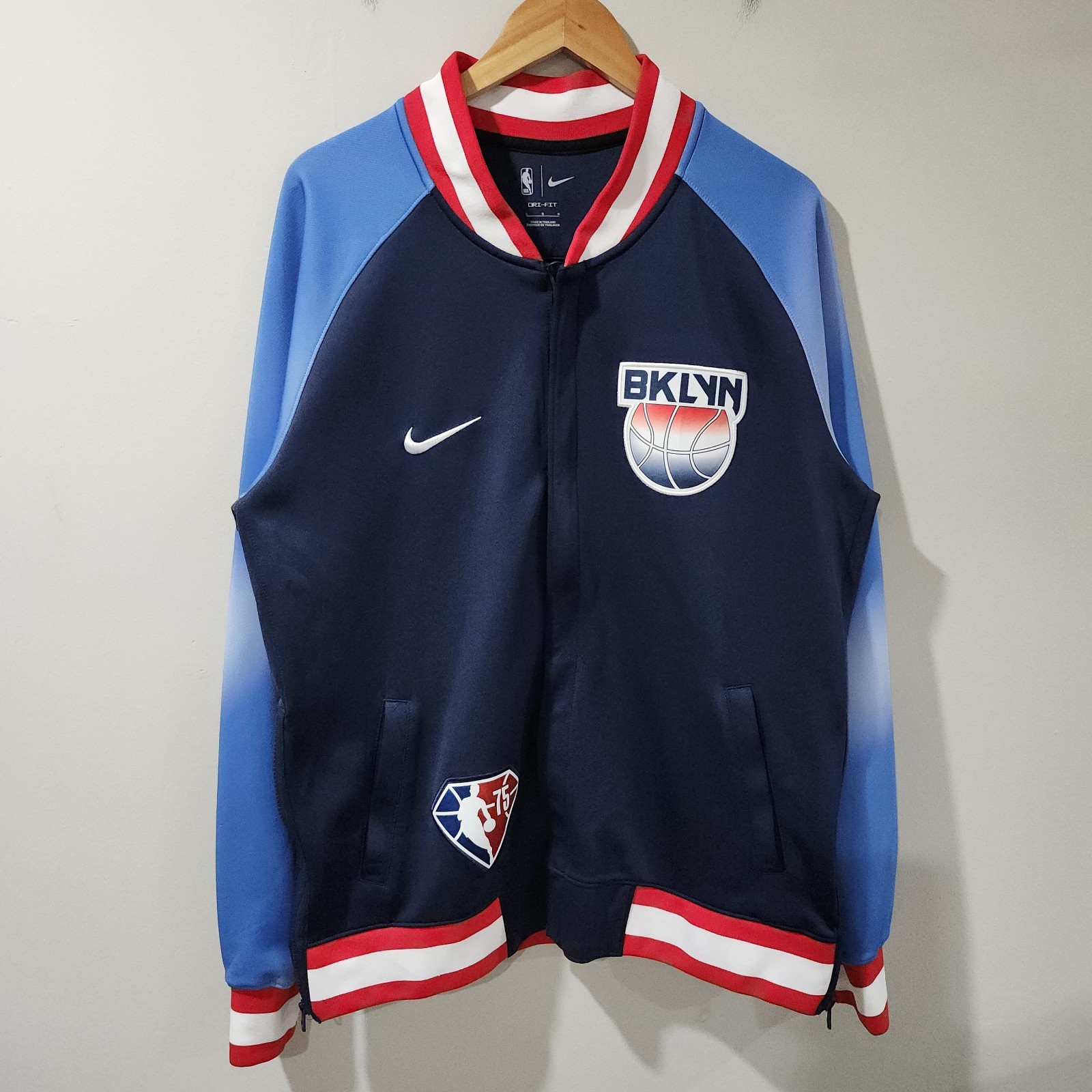 Nike Nba Brooklyn Nets 21-22 Showtime Therma Flex City Edition Jacket DB2437-419