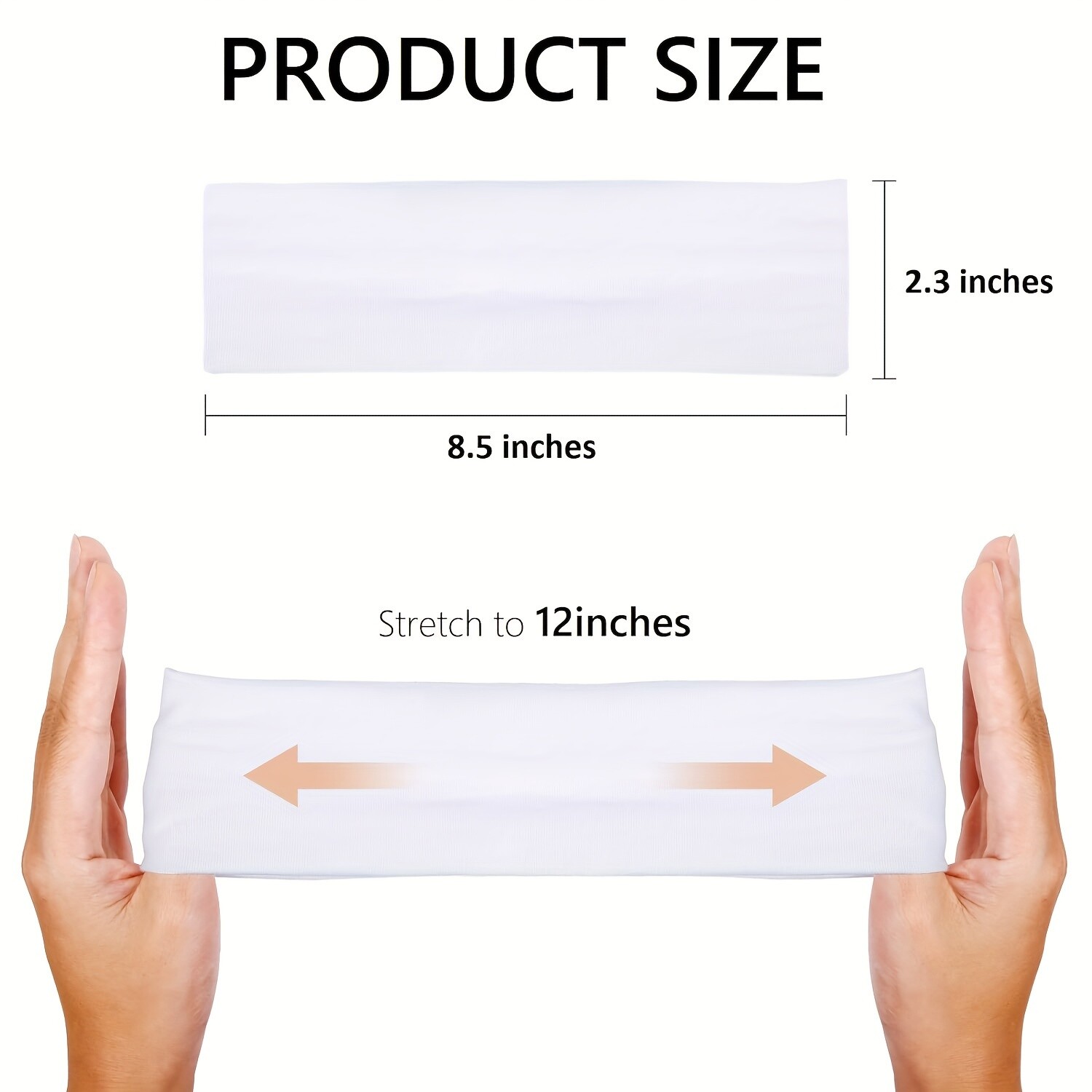 Thin Soft Non-Slip Sport Headbands for Women Elastic Hair Band