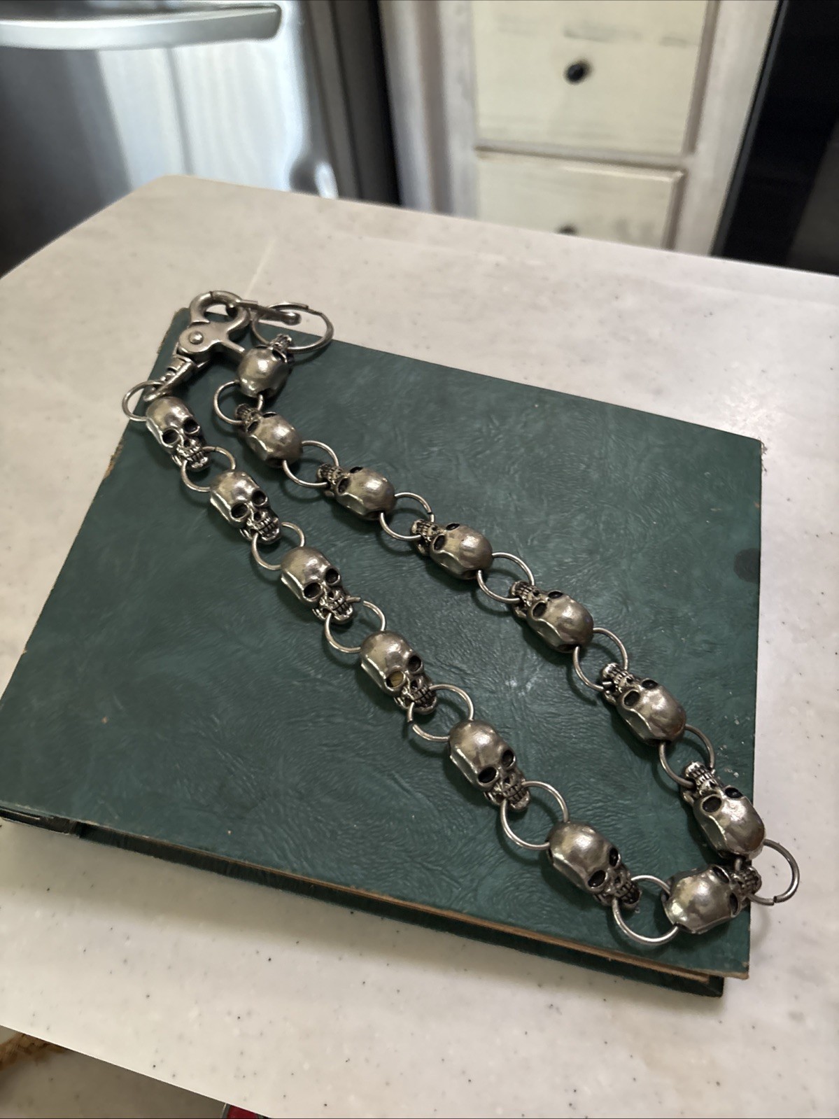 Wallet Skull Chain