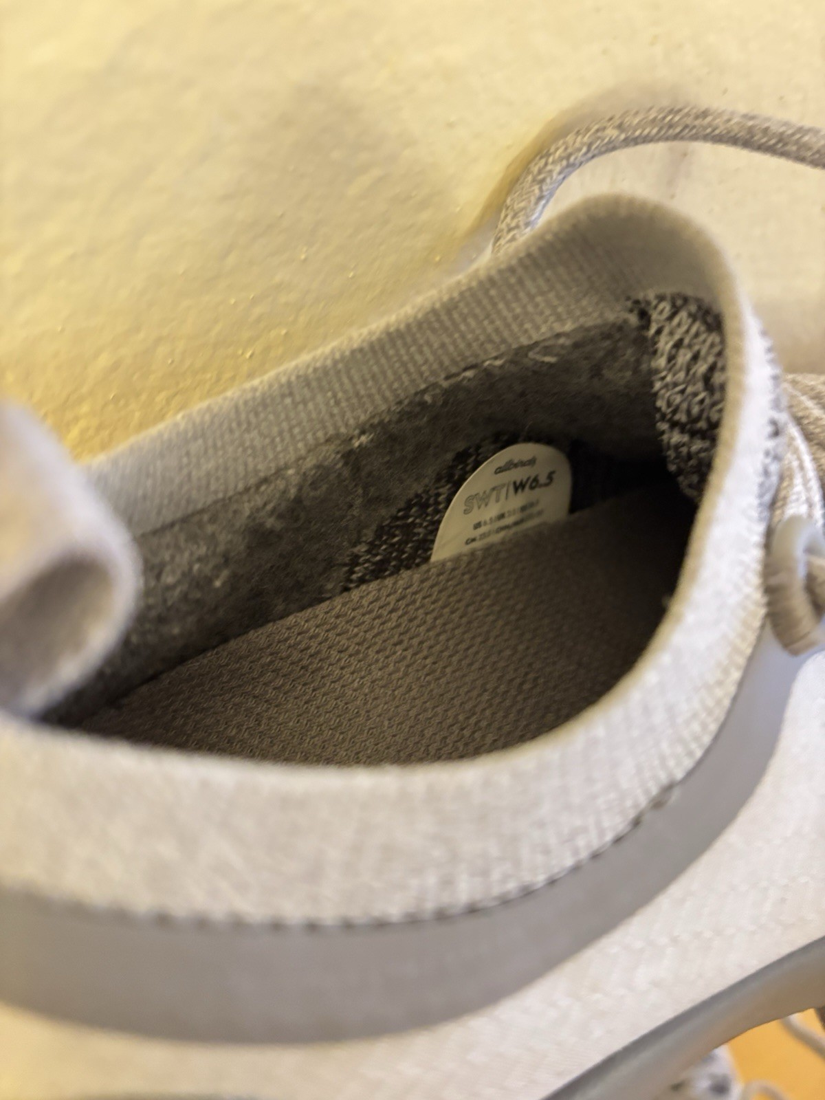 Allbirds Women’s Gray Heathered Lace-Up Low Top Athletic Sneakers Rubber Sole