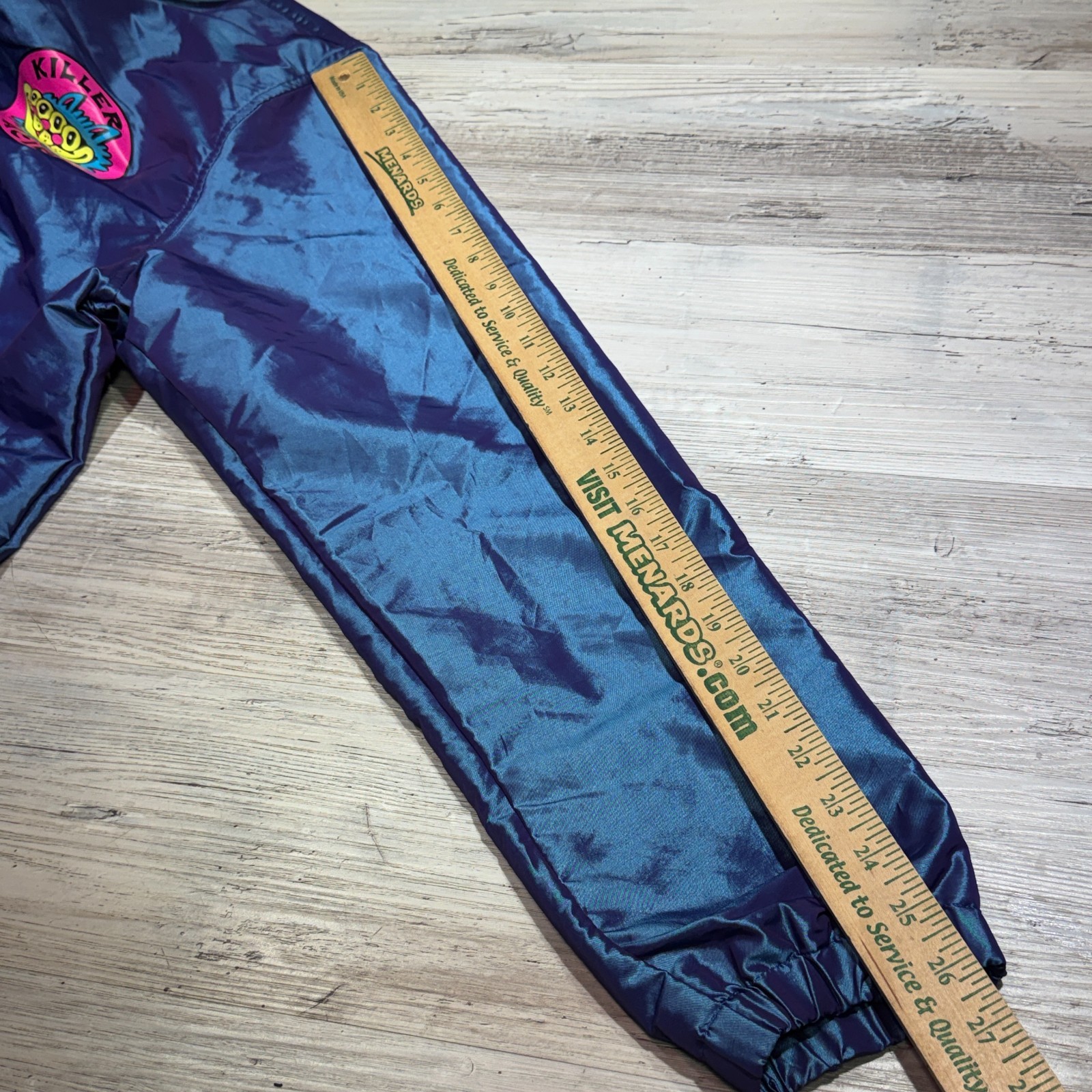 Killer Acid Jacket Mens Large Windbreaker Psychedelic Graphic Print No Bad Trips