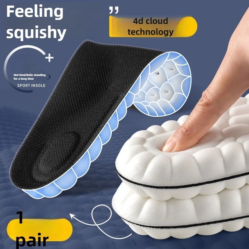 Original Stepprs Comfort Shoe Insoles Steppers Cloud Soles for Men Women US SIZE