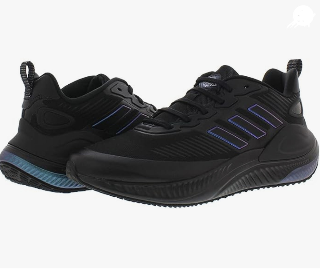 Adidas Unisex Alphamagma Guard Running Sneaker, Black Dark Marine