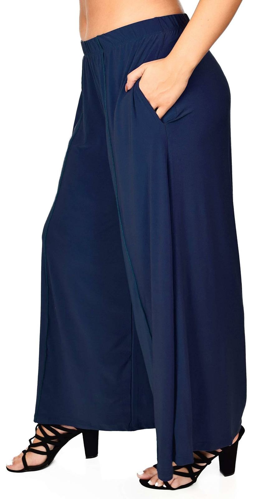 Relaxed fit, Pants, Wrinkleproof Pants, Plus Size Pants, Loose Fitting Boho Pala