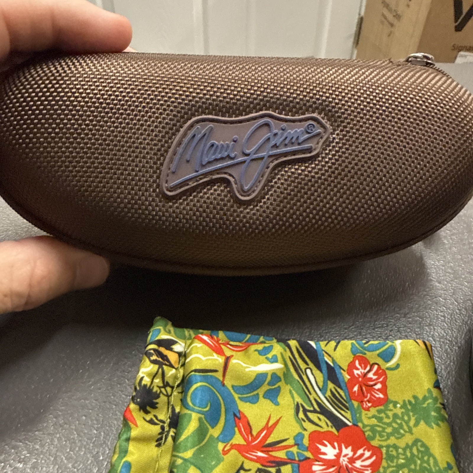 Maui Jim World Cup Matte Black Rubber Polarized Grey Glass Sunglasses