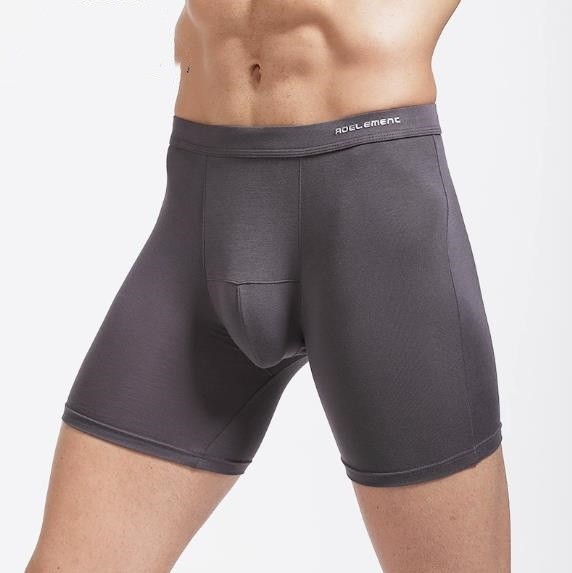 Mens Comfortable Breathable Running Speed Dry Bulge Pouch Boxer Briefs Shorts