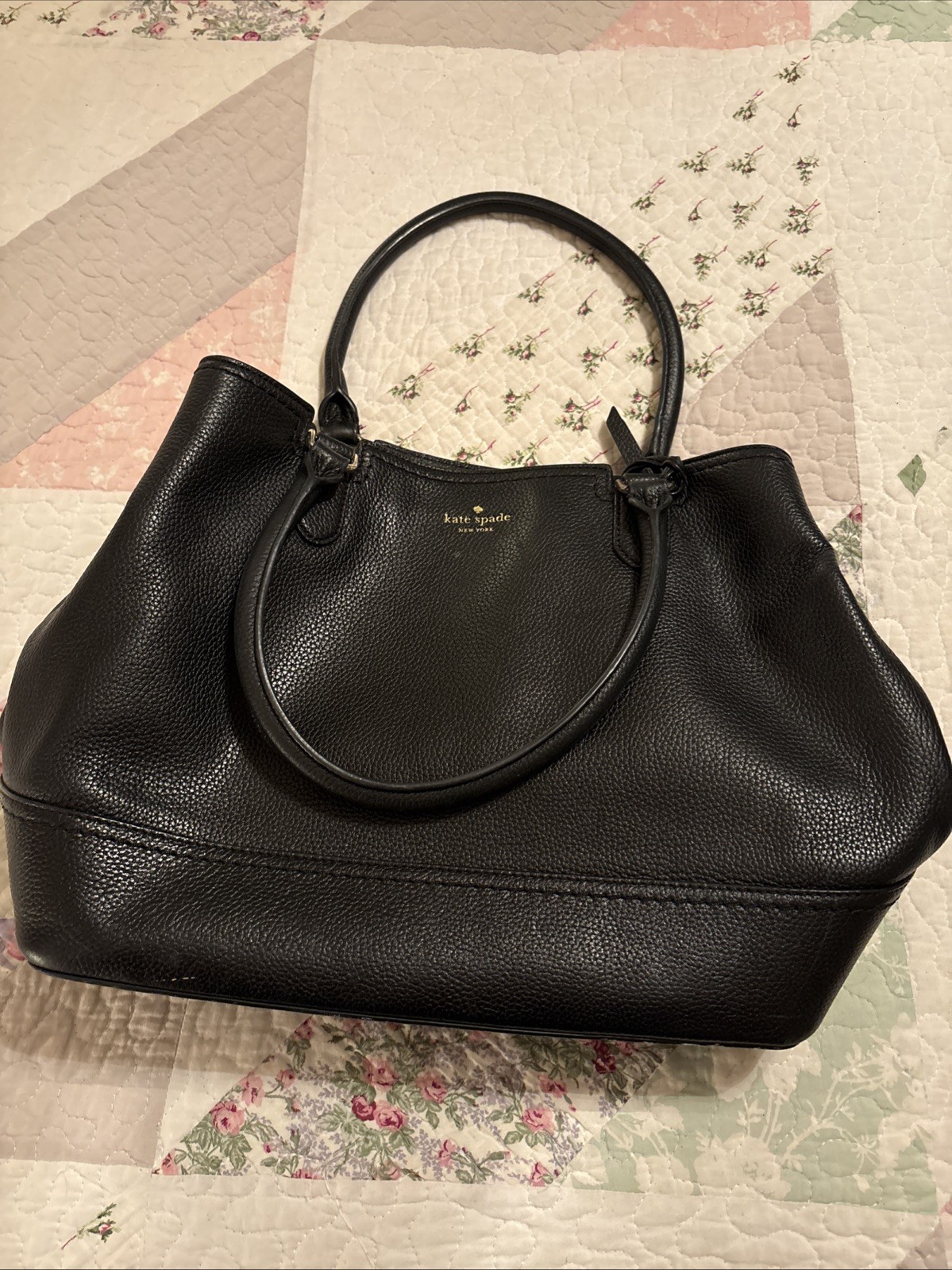 Kate Spade large Black Satchel Handbag
