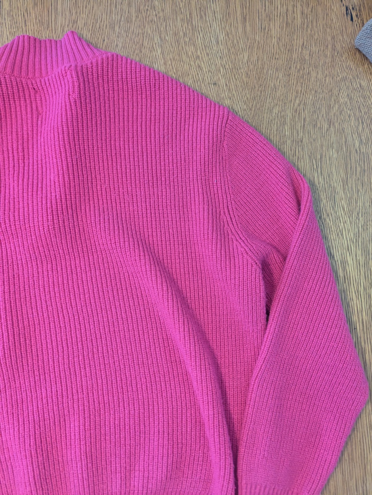 Zara Knit Pullover Sweater Womens Size 13-14 CM 164 Magenta Pink