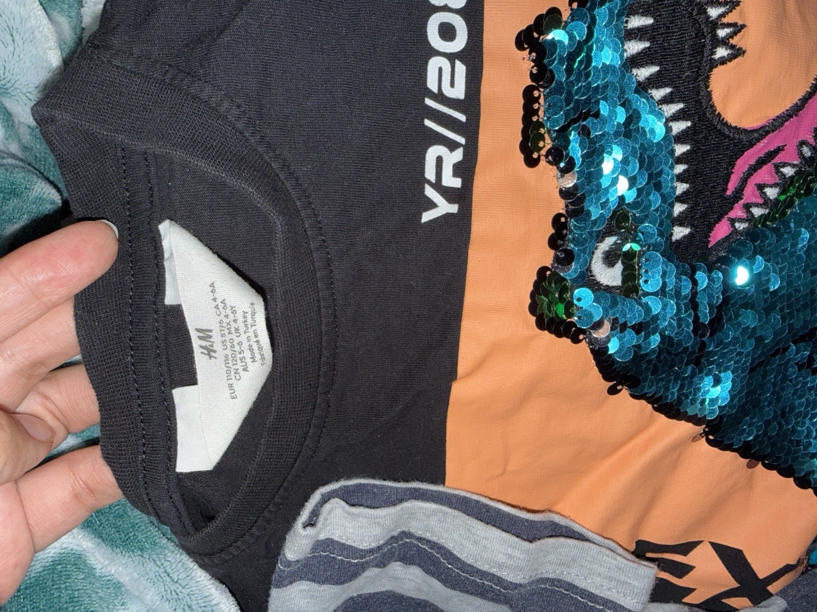Boys Size 5 Clothes & Shoes Bundle Nike Disney H&M Converse crocs 9-12