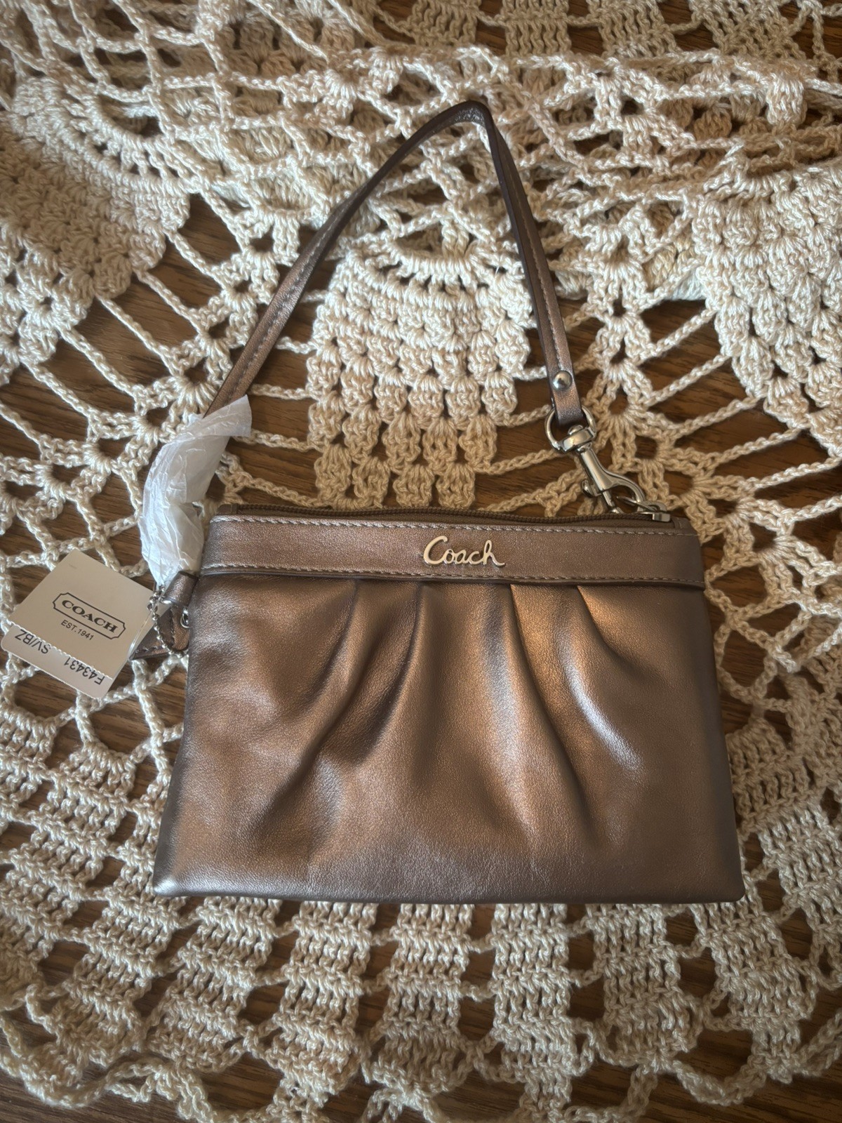 Coach F43431 SV/Bronze New with Tags