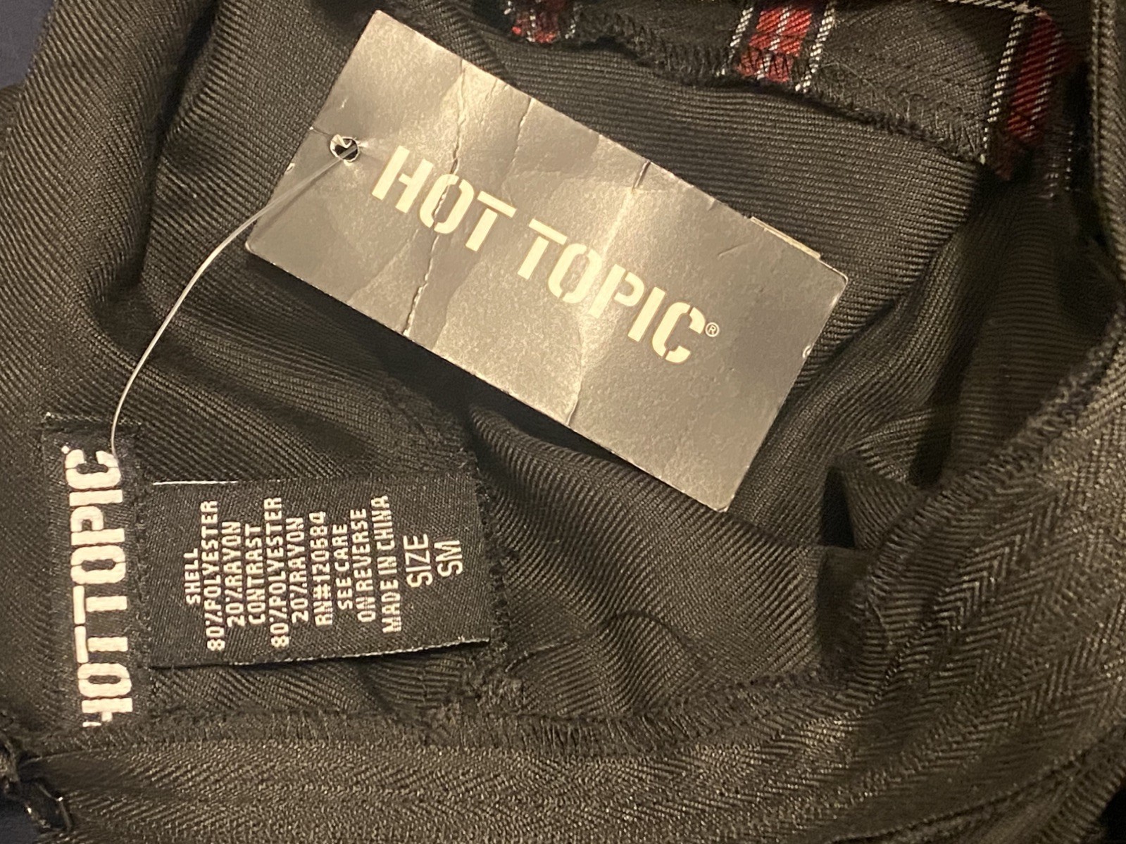 Hot Topic Suspender Dress (size small)