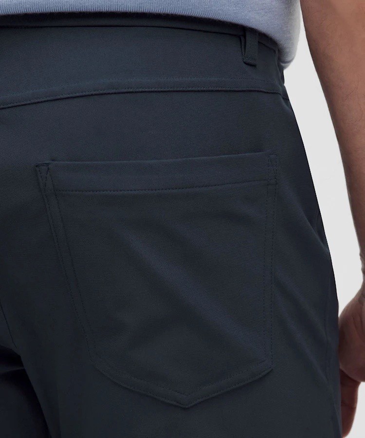 Lululemon ABC 5-Pocket Pant Classic Fit Warpstreme True Navy 32L – Mens Size 32