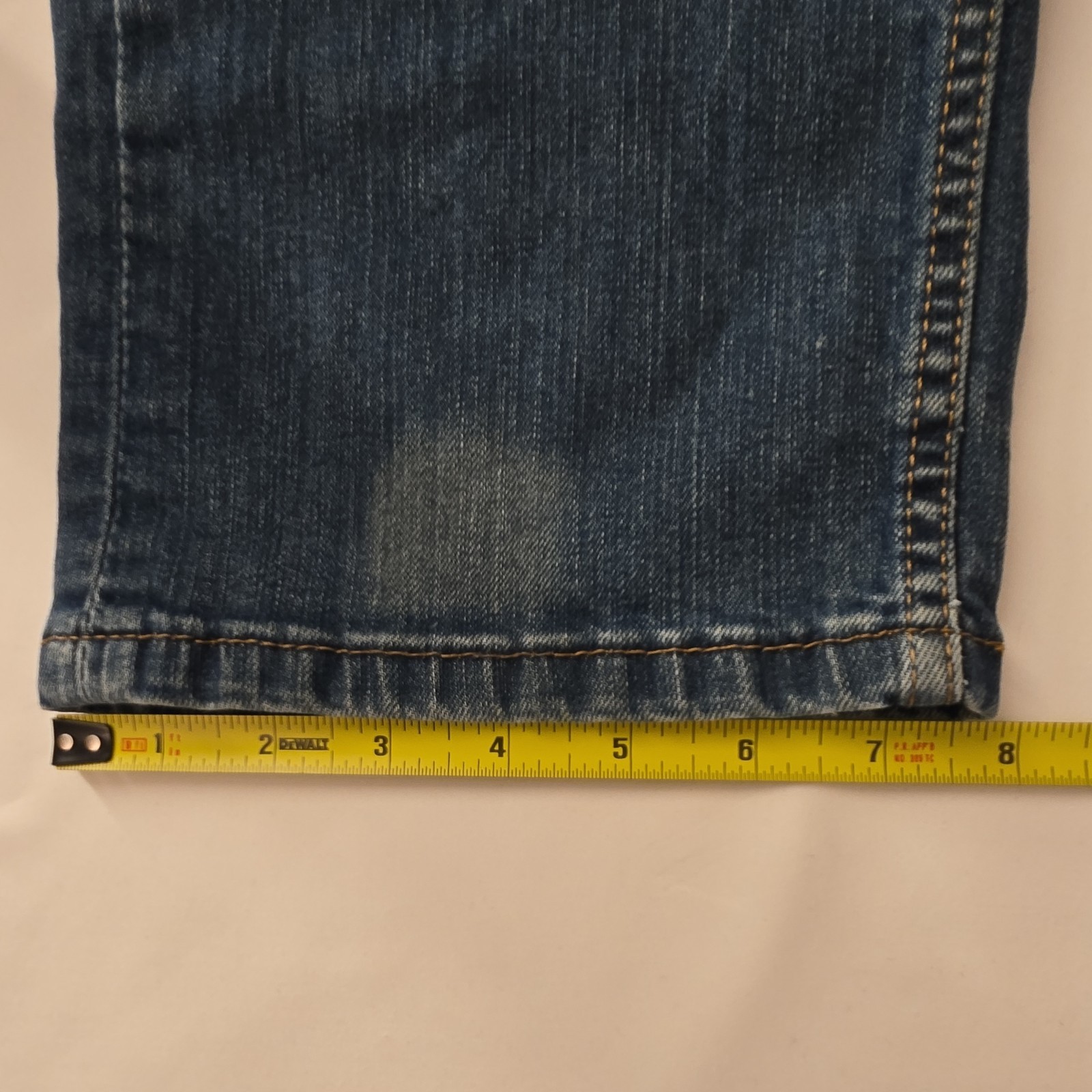 Levi’s 505 Series Regular Fit Straight Jeans Blue Denim Size 32×30