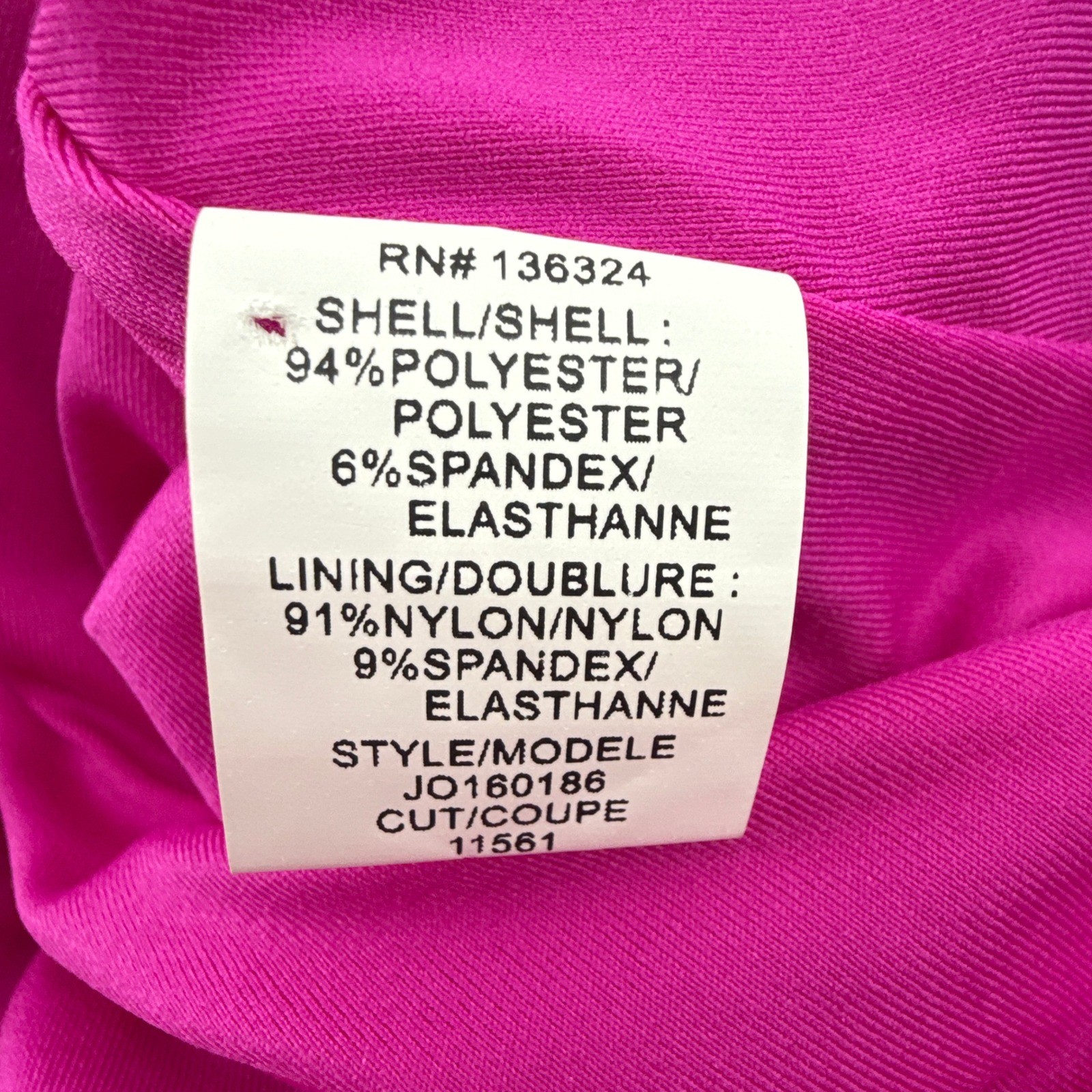 Halston Heritage NWT Gown 10 Petunia Pink Deep V Neck Crisscross Back Maxi